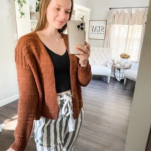 Universal Thread Knit Cropped Cardigan